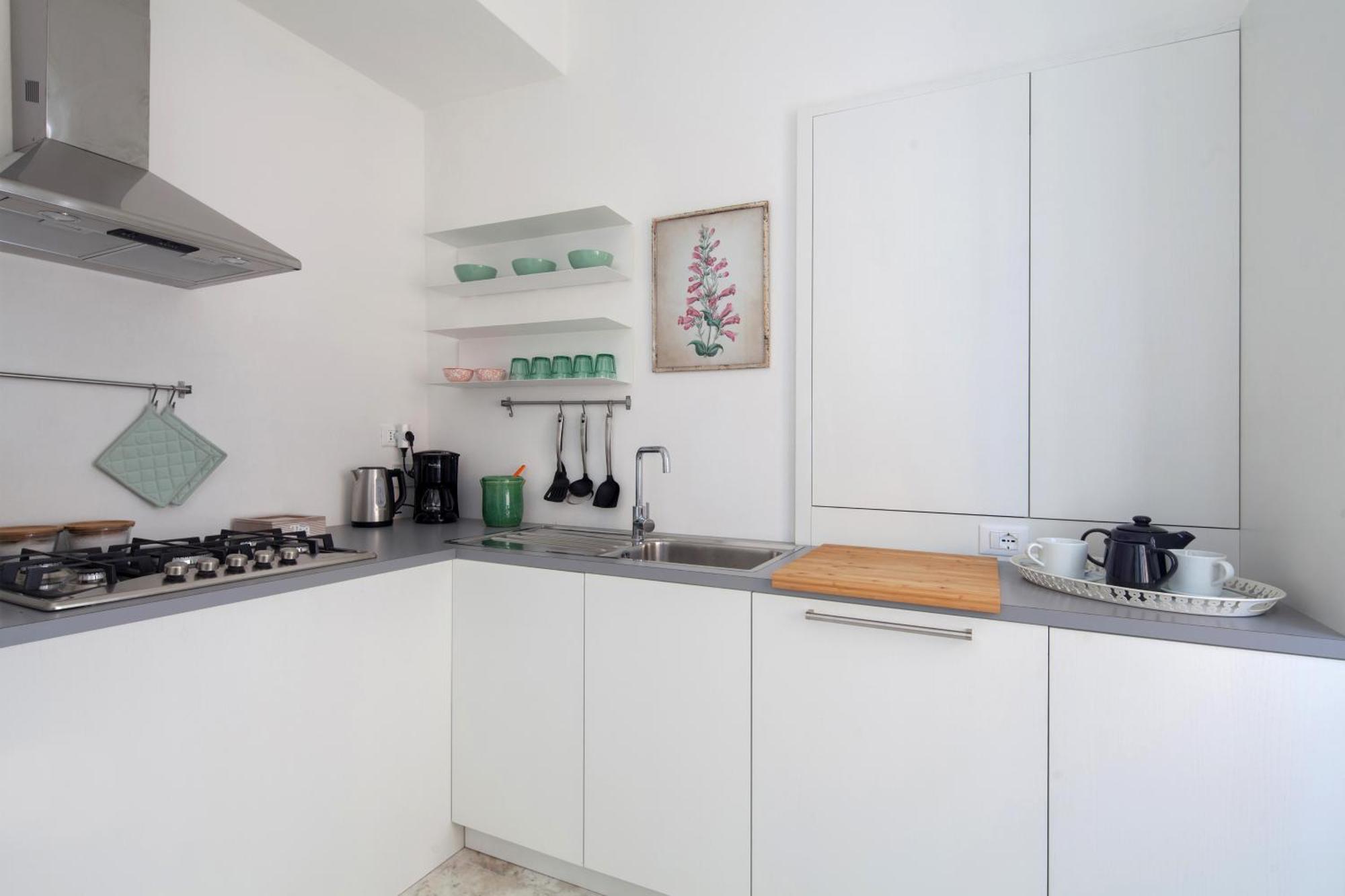 Appartement Vicolo Apartment, Pedestrian Centre, 2bdr, 2,5 Bth, Aircondo, Private Parking, Easy To Train And Ferries, Life